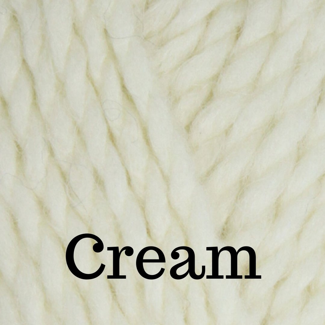 Cream Alpaca Blend Wool Crochet Hat with Pom - a-Farm-girl-bytess | Handmade Alpaca Wool Winter Hats for Women